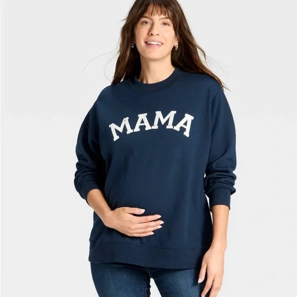 NWT Maternity Sweatshirt - Isabel
Maternity by Ingrid & Isabel Navy Blue - Picture 1 of 4